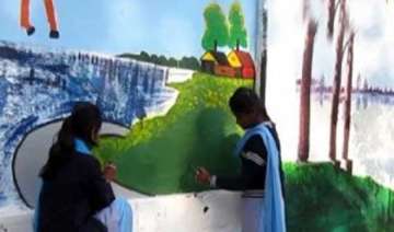 bengal students to beautify polling stations -... bengal students to beautify polling stations -...