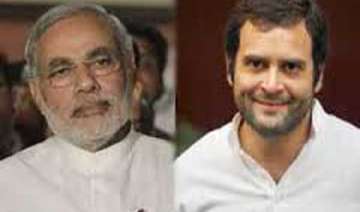 bonhomie in central hall modi rahul exchange... bonhomie in central hall modi rahul exchange...