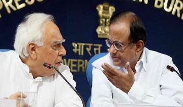 chidambaram had no role in 2g issue says sibal -... chidambaram had no role in 2g issue says sibal -...