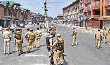 curfew in sopore separatist shutdown in srinagar... curfew in sopore separatist shutdown in srinagar...