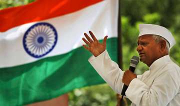 anna for law to empower gram sabhas threatens... anna for law to empower gram sabhas threatens...