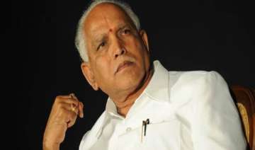 defiant yeddyurappa refuses to resign leaves for... defiant yeddyurappa refuses to resign leaves for...