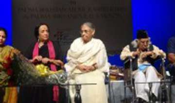 delhi government felicitates abdul rashid khan... delhi government felicitates abdul rashid khan...
