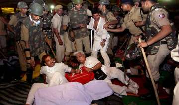 delhi police equipped to deal with hazare s... delhi police equipped to deal with hazare s...