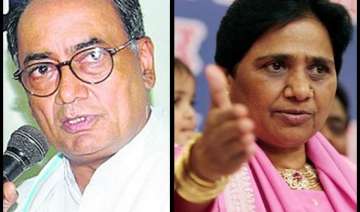 digvijay backs mayawati s demand for dalit in lok... digvijay backs mayawati s demand for dalit in lok...