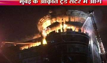 dozens of offices shops gutted in mumbai midc... dozens of offices shops gutted in mumbai midc...