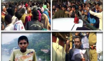 haryana villagers gherao parliamentary secretary... haryana villagers gherao parliamentary secretary...