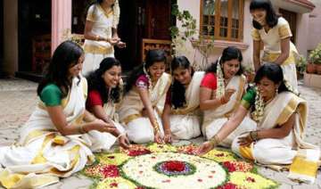 kerala celebrates onam with feast and festivities... kerala celebrates onam with feast and festivities...