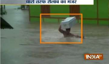 6 dead over 7 lakh people affected in assam flood... 6 dead over 7 lakh people affected in assam flood...