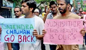 ftii impasse continues as students strike enters... ftii impasse continues as students strike enters...