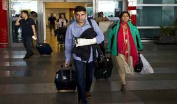 people from karnataka stranded in nepal returning... people from karnataka stranded in nepal returning...
