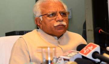 manohar lal khattar demands separate high court... manohar lal khattar demands separate high court...