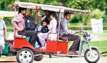 study recommends treating e rickshaw as motor... study recommends treating e rickshaw as motor...