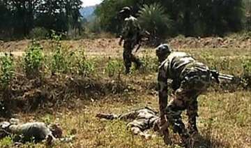 crpf to trace tadmetla attackers through naxal... crpf to trace tadmetla attackers through naxal...