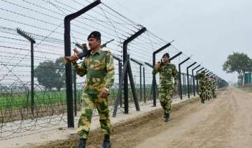 3 bsf jawan injured in cross border firing near... 3 bsf jawan injured in cross border firing near...