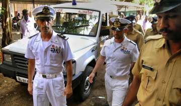 italian marines released on bail - India TV italian marines released on bail - India TV