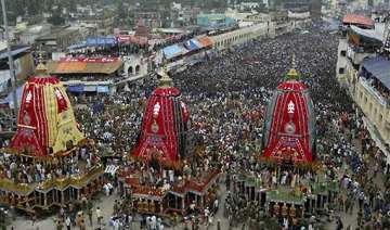 priests perform pahandi rituals in puri - India TV priests perform pahandi rituals in puri - India TV