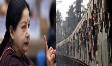 jayalalithaa demands roll back in rail fare hike... jayalalithaa demands roll back in rail fare hike...