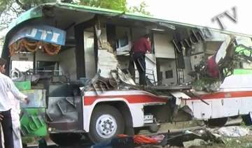 nine killed in bus truck collision in gujarat -... nine killed in bus truck collision in gujarat -...