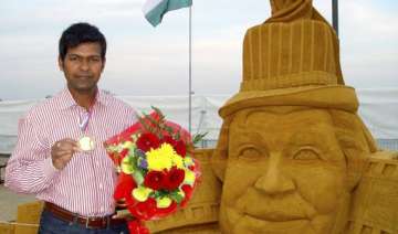 odisha sand artist sudarshan wins international... odisha sand artist sudarshan wins international...