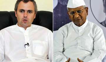 omar takes dig at team anna - India TV omar takes dig at team anna - India TV
