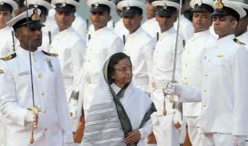 patil is first woman president to sail in warship... patil is first woman president to sail in warship...