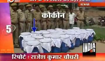 rs 100 cr worth cocaine seized in rajasthan -... rs 100 cr worth cocaine seized in rajasthan -...