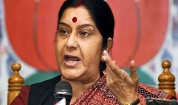 sushma swaraj demands all party meet over fdi in... sushma swaraj demands all party meet over fdi in...