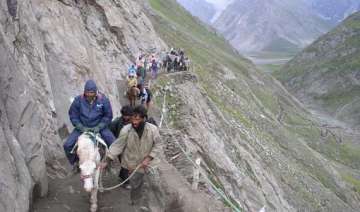 traditional pahalgam route to amarnath to open on... traditional pahalgam route to amarnath to open on...