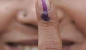 turnout 55 58 per cent voting peaceful in delhi... turnout 55 58 per cent voting peaceful in delhi...