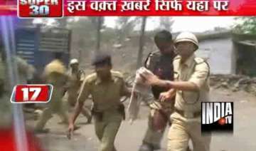 three persons killed in clash curfew imposed in... three persons killed in clash curfew imposed in...
