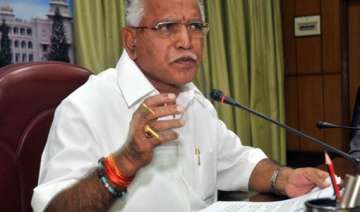 will complete five year term asserts yeddyurappa... will complete five year term asserts yeddyurappa...