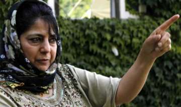 pdp president mehbooba mufti behind release of... pdp president mehbooba mufti behind release of...