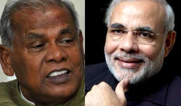 former bihar cm manjhi meets pm modi ahead of... former bihar cm manjhi meets pm modi ahead of...