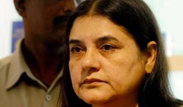 union minister maneka gandhi blames environment... union minister maneka gandhi blames environment...