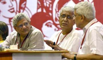 sitaram yechury unanimously elected new general... sitaram yechury unanimously elected new general...