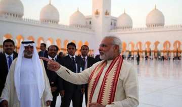 congress slams narendra modi for remarks in uae... congress slams narendra modi for remarks in uae...