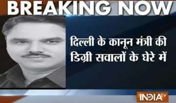 kejriwal summons delhi law minister over fake... kejriwal summons delhi law minister over fake...