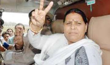 rabri devi set to say good bye to politics -... rabri devi set to say good bye to politics -...