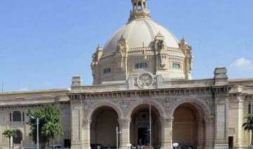opposition protests washes out up assembly... opposition protests washes out up assembly...