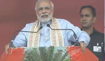 pm modi tears into jd u rjd alliance asks people... pm modi tears into jd u rjd alliance asks people...