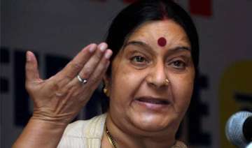 sushma swaraj seeks details about sydney hostage... sushma swaraj seeks details about sydney hostage...
