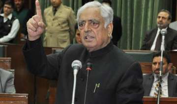 j k cm promises action against separatist leader... j k cm promises action against separatist leader...