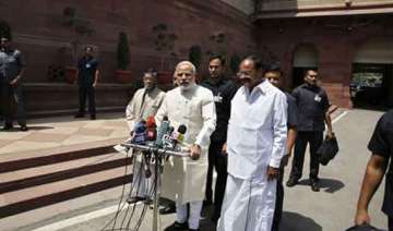 narendra modi introduces council of ministers in... narendra modi introduces council of ministers in...