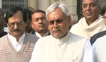 nitish kumar supports congress for lop post in... nitish kumar supports congress for lop post in...
