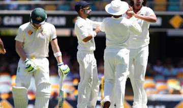 aus vs ind australia and ishant sharma fined in... aus vs ind australia and ishant sharma fined in...