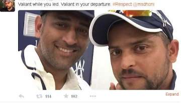 tweets pour in as dhoni retires... - India TV tweets pour in as dhoni retires... - India TV