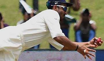 ajinkya rahane sets world record first non keeper... ajinkya rahane sets world record first non keeper...
