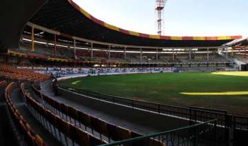 solar power lights up bengaluru cricket stadium -... solar power lights up bengaluru cricket stadium -...