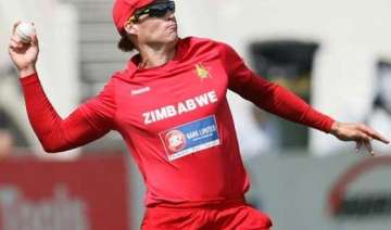 zimbabwe off spinner suspended from bowling -... zimbabwe off spinner suspended from bowling -...